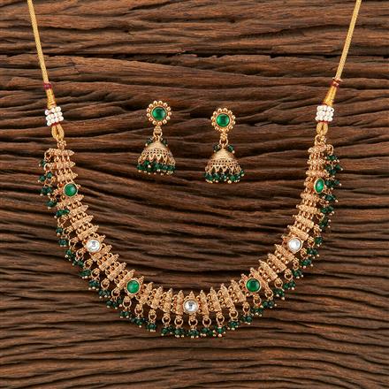 Antique Classic Necklace With Gold Plating
