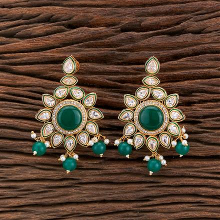 Antique Pearl Earring With Gold Plating