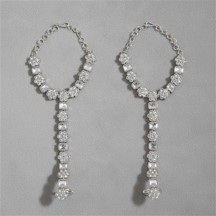 Antique Classic Hath Pan With Rhodium Plating