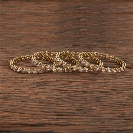 Antique Classic Bangles With Mehndi Plating