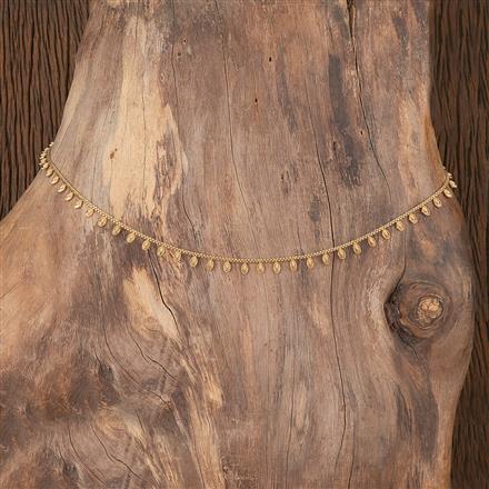 Antique Plain Gold Belt With Gold Plating