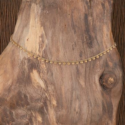 Antique Plain Gold Belt With Gold Plating