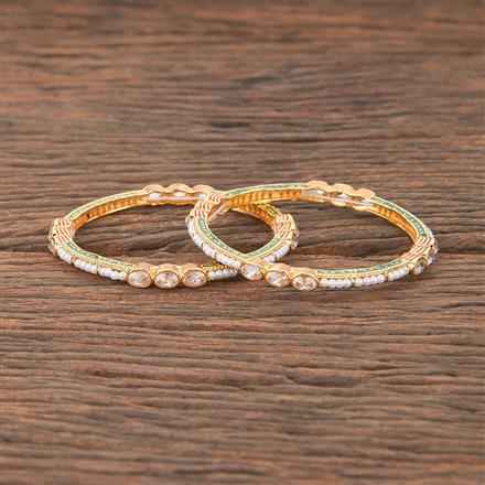 Antique Meenakari Bangles With Gold Plating