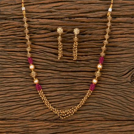 Antique Classic mala necklace With Gold Plating