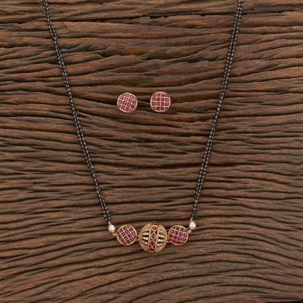 Antique Classic Mangalsutra With Gold Plating