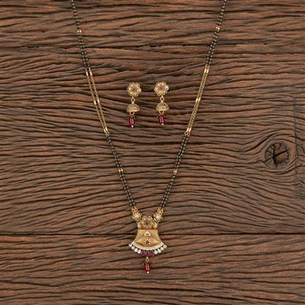 Antique Classic Mangalsutra With Gold Plating