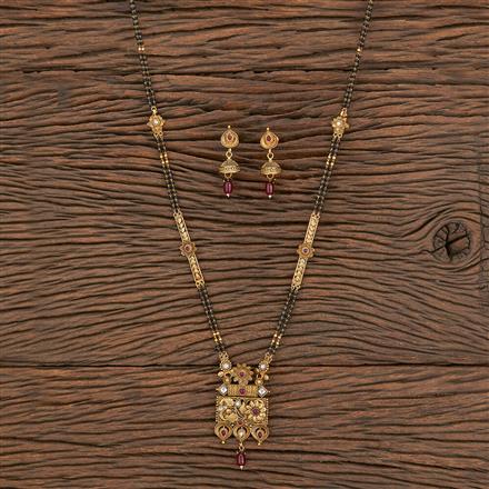 Antique Classic Mangalsutra With Gold Plating