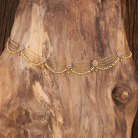 Antique Pearl Belt With Gold Plating