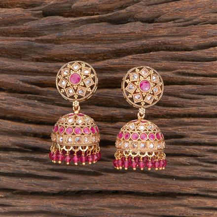 Antique Jhumki With Gold Plating