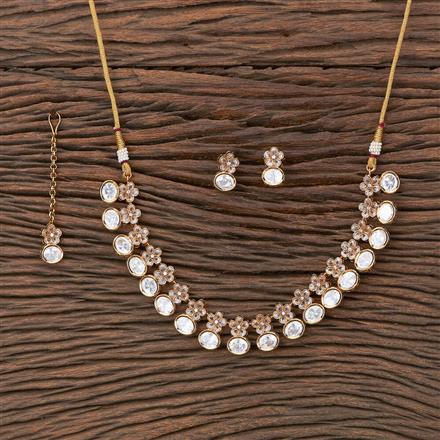 Antique Classic Necklace With Gold Plating