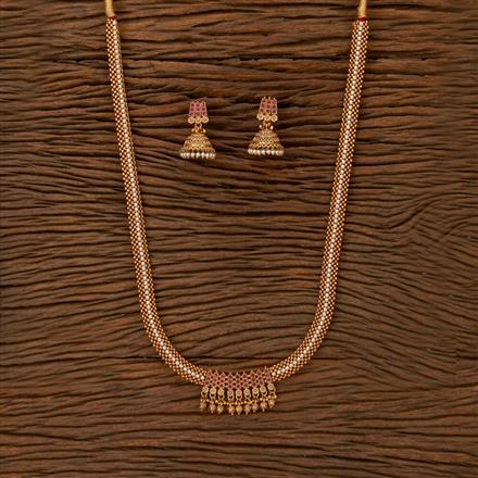 Antique Thushi Necklace With Gold Plating