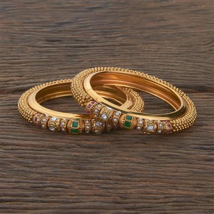 Antique Classic Bangles With Gold Plating