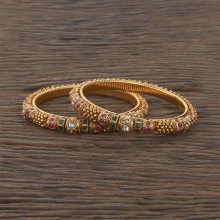 Antique Classic Bangles With Gold Plating