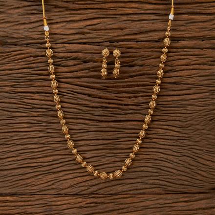 Antique Mala Necklace With Gold Plating