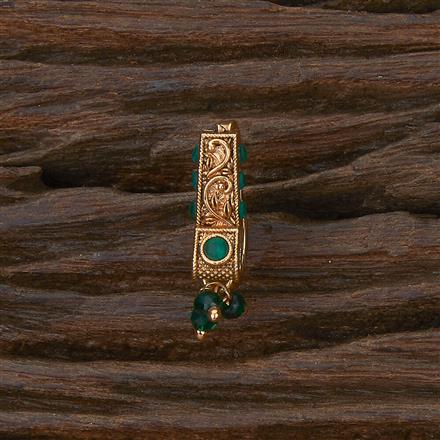 Antique Pressing Nose Ring With Gold Plating