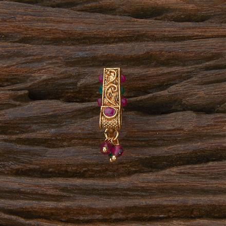 Antique Pressing Nose Ring With Gold Plating