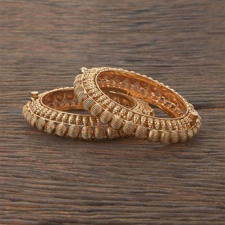 Antique Openable Bangles With Gold Plating