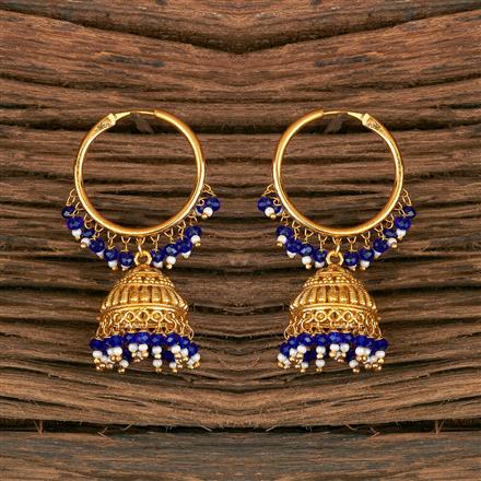 Antique Jhumki With Gold Plating