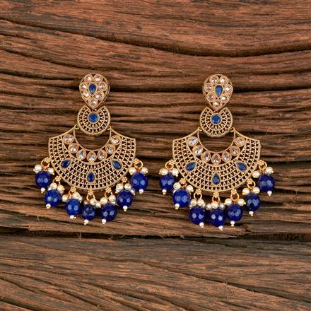 Antique Chand Earring With Gold Plating
