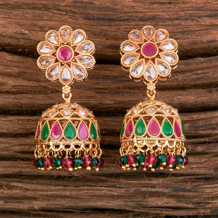 Antique Delicate Earring With Gold Plating