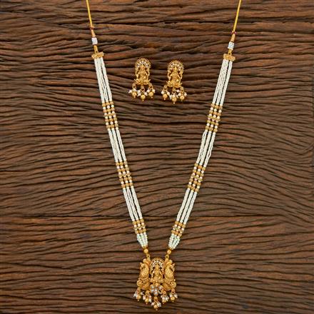 Antique South Indian Pendant Set With Gold Plating