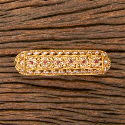 Antique Classic Hair Clip With Gold Plating