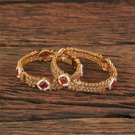 Antique Openable Bangles With Gold Plating