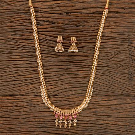 Antique Mala Necklace With Gold Plating