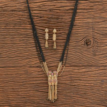 Antique Classic Mangalsutra With Gold Plating