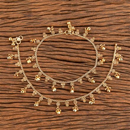 Antique Ghungru Payal With Gold Plating