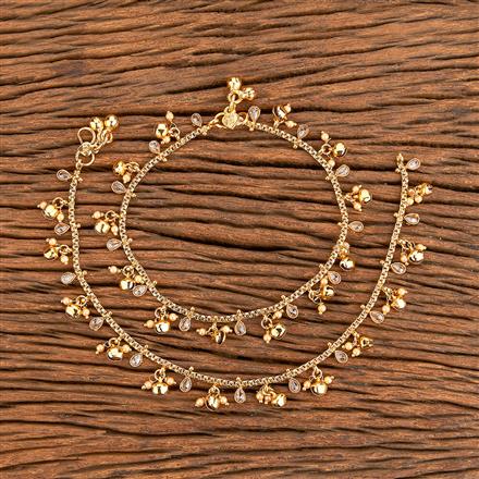 Antique Ghungru Payal With Gold Plating