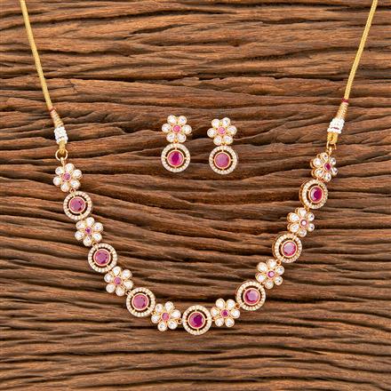 Antique Classic Necklace With Gold Plating