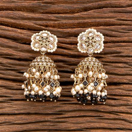 Antique Classic Earring with Mehndi Plating