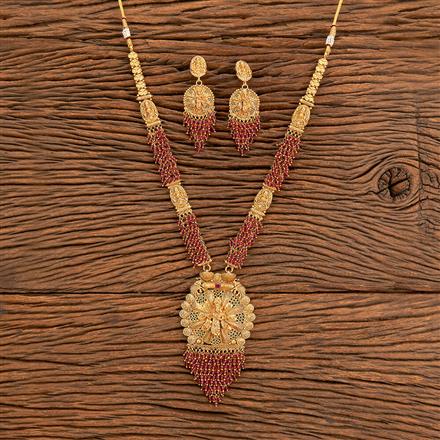 Antique Temple Necklace With Gold Plating