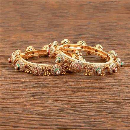 Antique Classic Bangles With Gold Plating