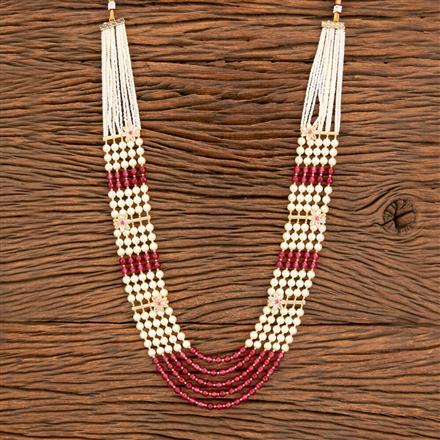 Antique Mala Necklace With Gold Plating