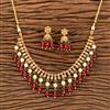 Antique Moti Necklace With Gold Plating