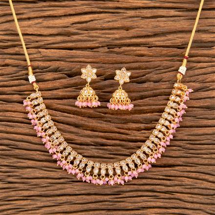 Antique Classic Necklace With Gold Plating
