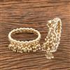 Antique Moti Bangles With Mehndi Plating