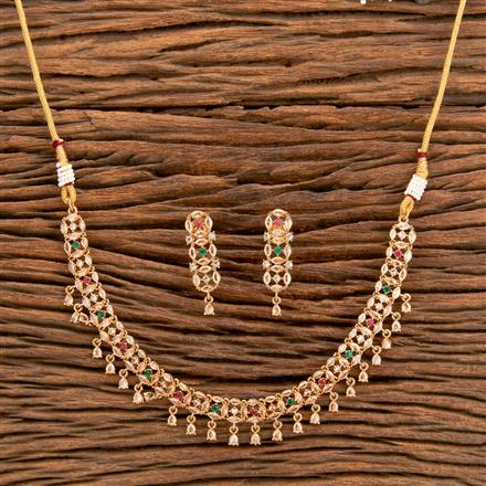 Antique Classic Necklace With Gold Plating
