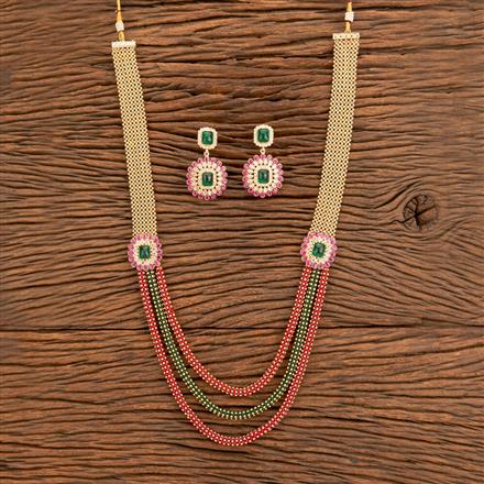 Antique Mala Necklace With Gold Plating