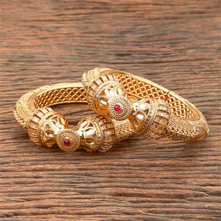 Antique Kundan Openable Bangles | Traditional  Bangles