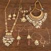 Antique Meenakari Bridal Sets With Gold Plating