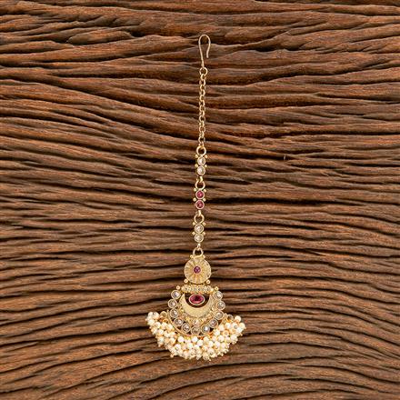 Antique Chand Tikka With Gold Plating