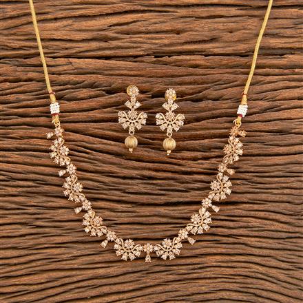 Antique Classic Necklace With Gold Plating