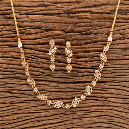 Antique Classic Necklace With Gold Plating