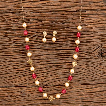 Antique Mala Necklace With Gold Plating