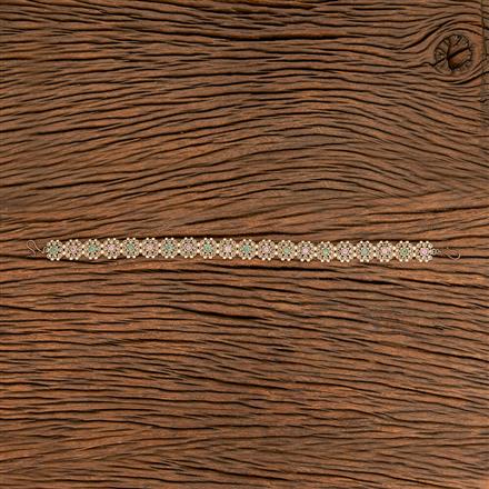 Antique Pearl Shishful With Mehndi Plating