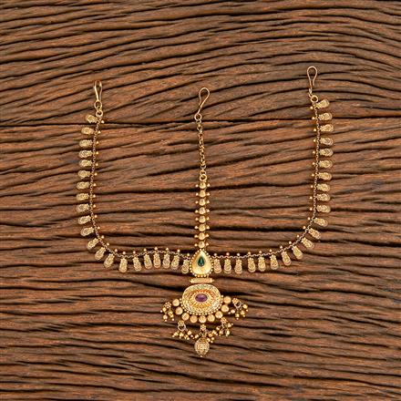 Antique Classic Damini With Matte Gold Plating