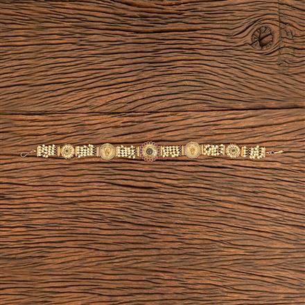 Antique Pearl Shishful With Gold Plating